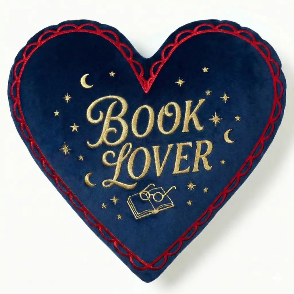Book Lover Yastık